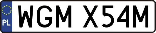 WGMX54M