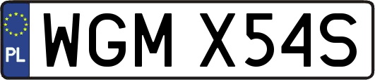 WGMX54S