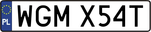 WGMX54T