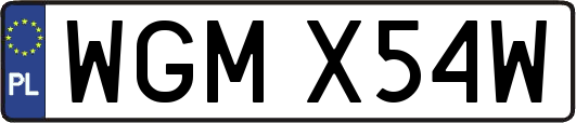 WGMX54W