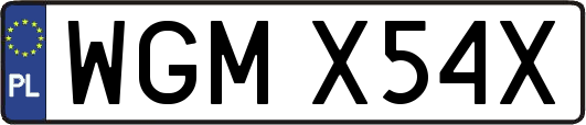 WGMX54X