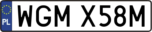 WGMX58M