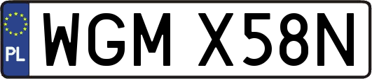 WGMX58N