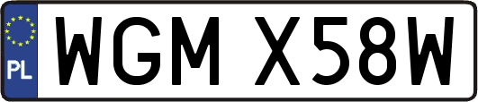 WGMX58W