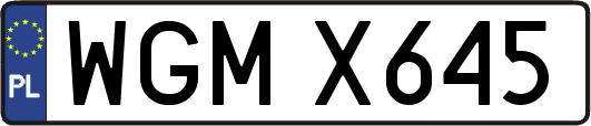 WGMX645