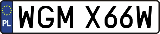 WGMX66W