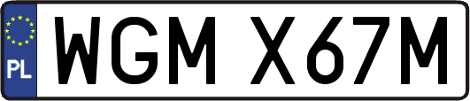 WGMX67M