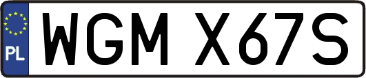 WGMX67S