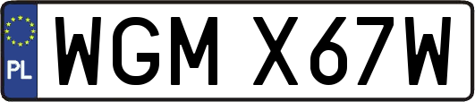 WGMX67W