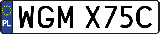 WGMX75C