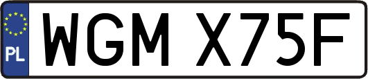 WGMX75F