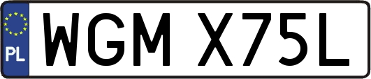WGMX75L