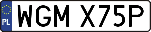 WGMX75P