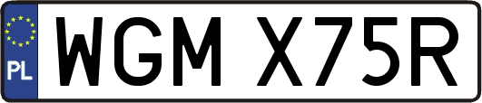 WGMX75R