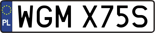 WGMX75S