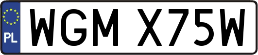 WGMX75W