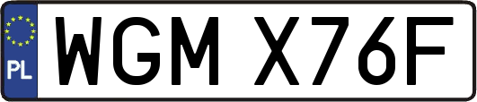 WGMX76F