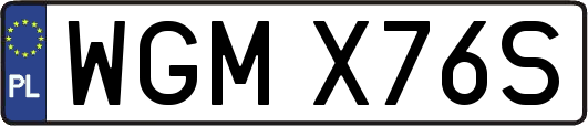 WGMX76S