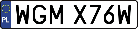 WGMX76W