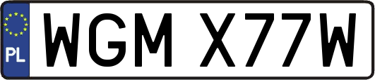 WGMX77W