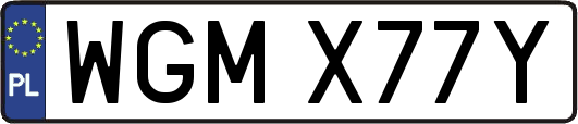 WGMX77Y