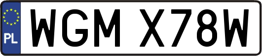 WGMX78W