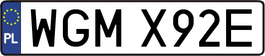 WGMX92E