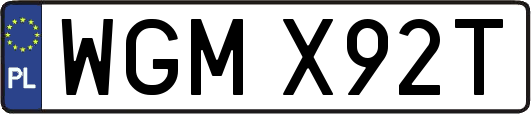 WGMX92T