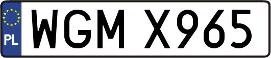 WGMX965