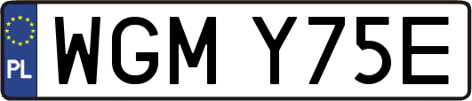 WGMY75E