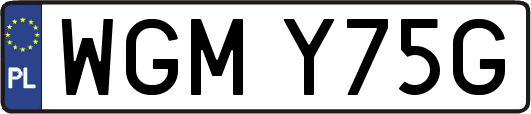 WGMY75G