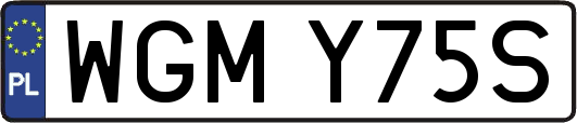 WGMY75S