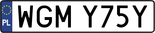 WGMY75Y