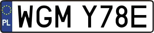 WGMY78E