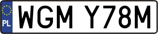 WGMY78M