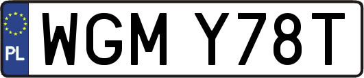WGMY78T