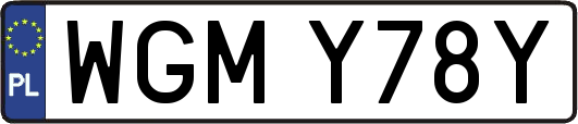 WGMY78Y