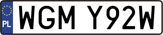 WGMY92W