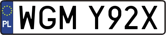WGMY92X