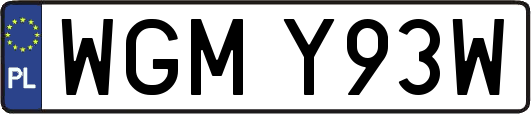 WGMY93W