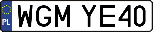 WGMYE40