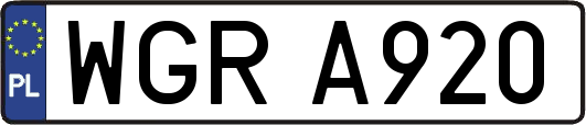 WGRA920