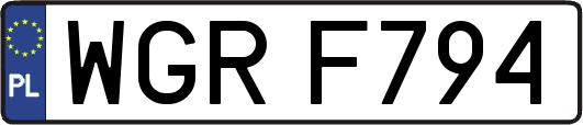 WGRF794