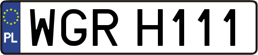 WGRH111