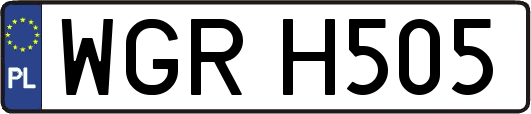 WGRH505