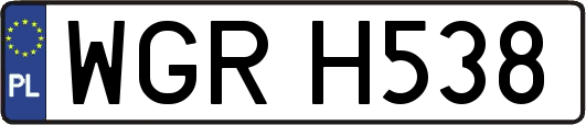 WGRH538