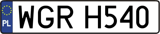 WGRH540