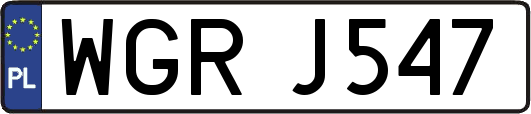 WGRJ547