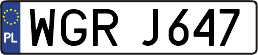 WGRJ647