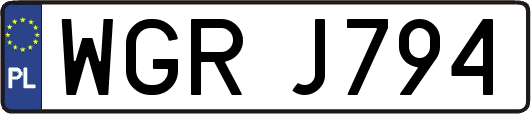 WGRJ794